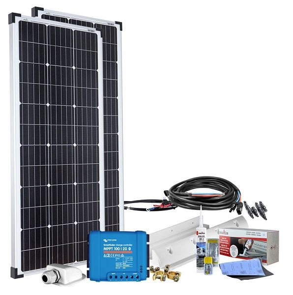Système solaire pour caravane Offgridtec mPremium+ L 200W 12V MPPT, 4-01-012420