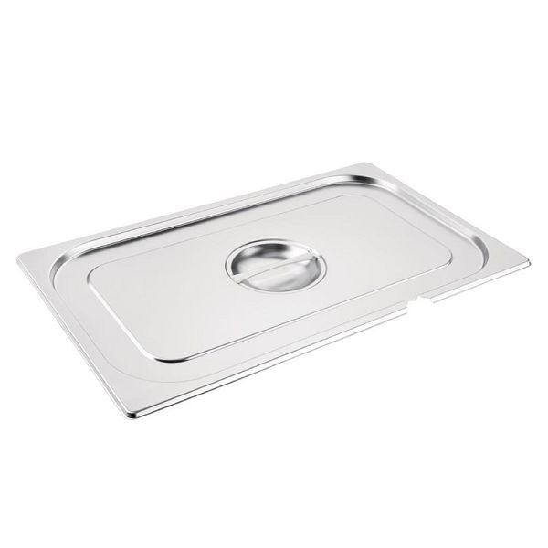 Couvercle Vogue avec évidement cuillère pour bac GN GN1 / 1, CB170