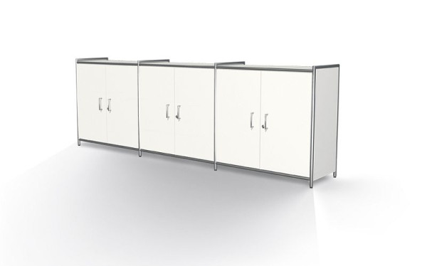 Buffet Kerkmann large avec paire de portes avant 2 OH, Artline, L 2360 x P 380 x H 780 mm, blanc, 13791610