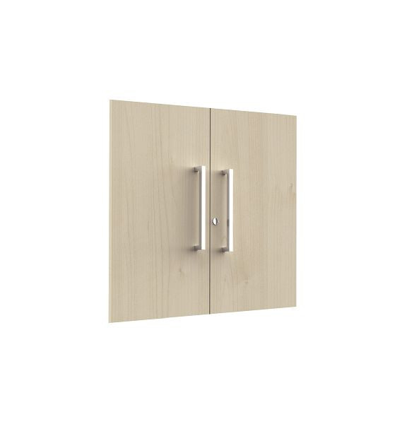 Portes d'entrée Kerkmann en 2 OH, L 760 mm x P 16 mm x H 700 mm, couleur : érable, 13455150