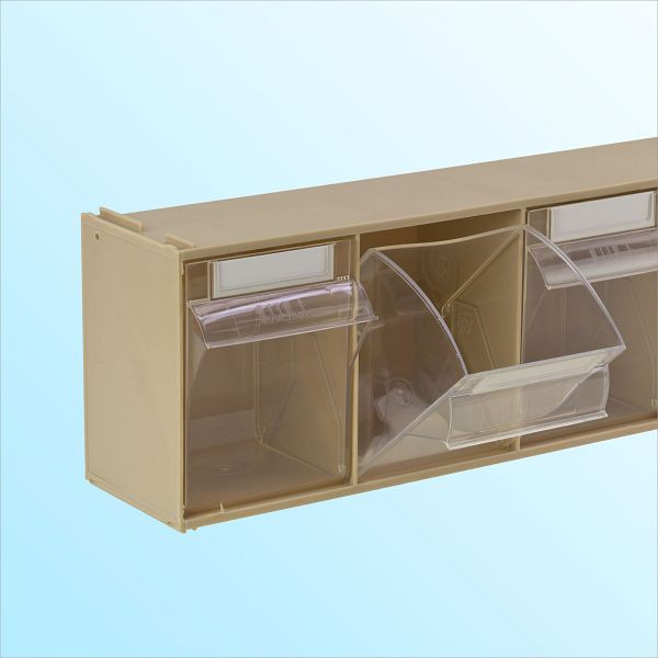 Paroi perforée ADB, dimensions : 1177x456mm, couleur : gris, RAL 7035, 23003