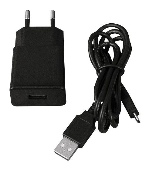 Chargeur de centrale électrique IN AC 100-240V - OUT DC 5V / 1A, micro-USB, 32070AL
