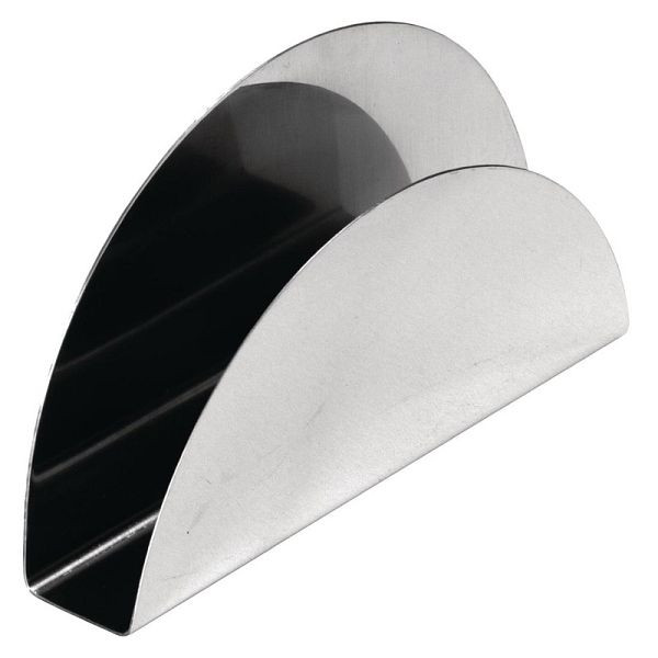 Porte-serviettes demi-rond OLYMPIA Inox, GF209