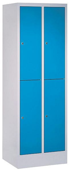 Armoires de vestiaire PAVOY avec piètement, largeur du compartiment 300 mm, 21265-223-401