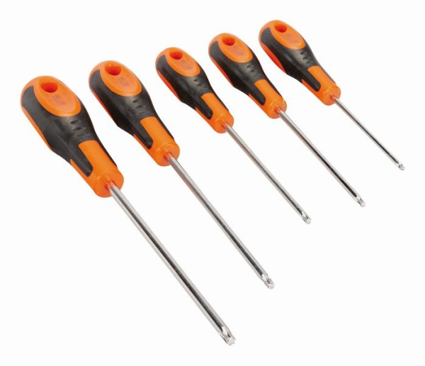 Jeu de tournevis Bahco, 5 pièces, Torx, 612-5