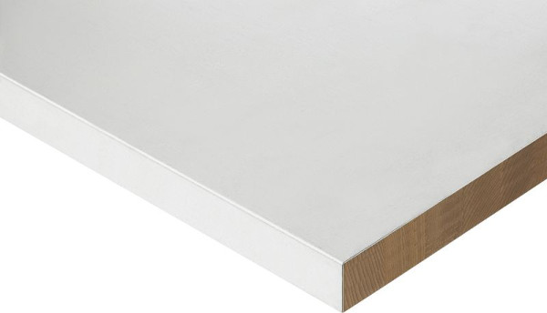 Plan de travail RAU avec revêtement en tôle d'acier, L1500 x P900 x S50 mm, S-150-090-50