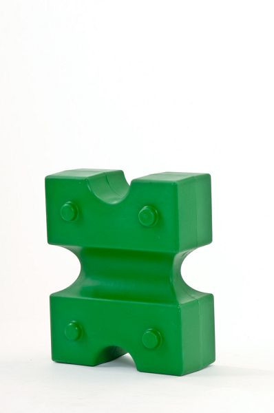 Growi Cavaletti bloc Knuffi, couleur : vert, 10092021