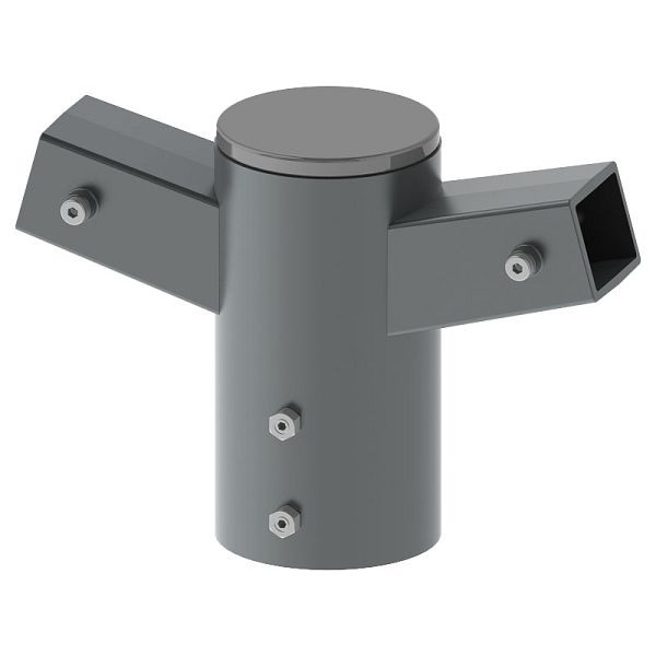 ELSPRO Mastaufsatz 2-fach, 86 mm grau, 128-8286GR, 4065285004491