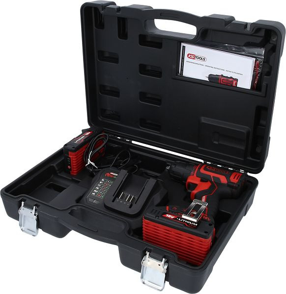 KS Tools eMONSTER jeu de perceuses/tournevis sans fil sans balais, 4 pièces, 515.6400