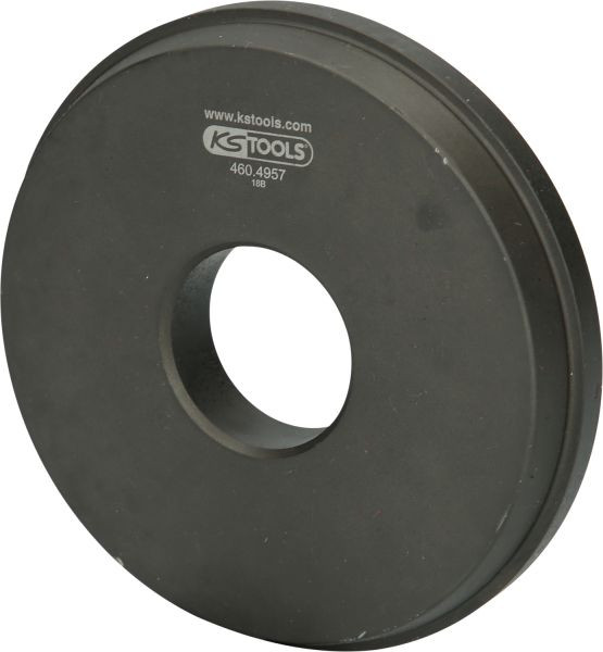 Outil d'insertion de roulements à rouleaux coniques KS Tools pour BPW, Ø 123 mm, poids : 1540 g, 460.4957