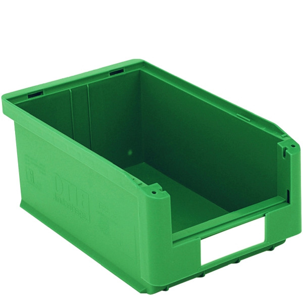 BITO bac de rangement SK Set /SK3521 350x210x145 vert, avec étiquette, 10 pièces, C0230-0011
