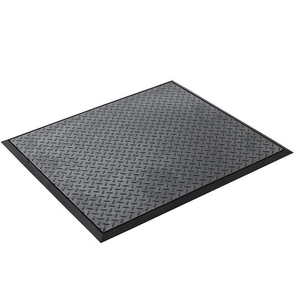 Tapis pour poste de travail simple ADB, L 800 x l 700 mm, 12910