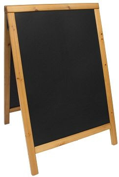 Planche double Contacto 85x55cm, teck, 7695/083