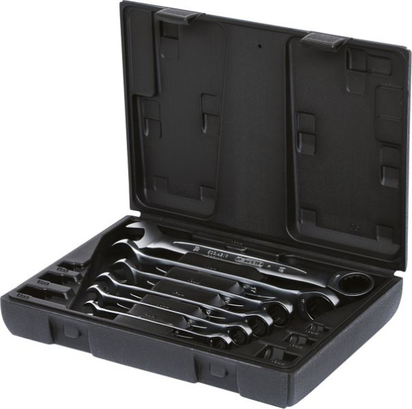 KS Tools GEARplus jeu de clés mixtes à cliquet, 6 pièces, 503.4259