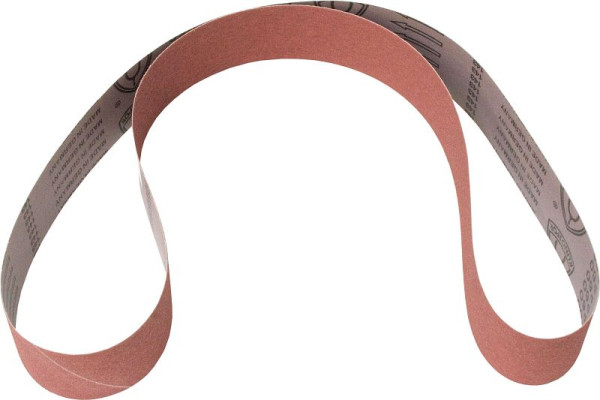 Bande abrasive ELMAG pour MBS/BSM 75x2000, grain 40 'également pour l'acier inoxydable', 82055
