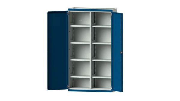 Etablis ANKE, armoire pour charges lourdes, modèle 201, 1085 x 400 x 1950 mm, RAL 7035/5010, 620.111