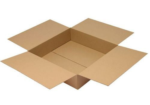 Boîte pliante en carton ondulé TransPak 1 paroi, dimensions intérieures 600 x 600 x 150 mm, qualité 1.20B, paquet : 25 pièces, 299312