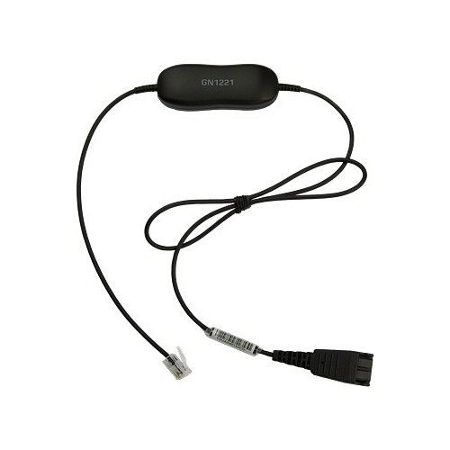 Jabra Smart Cord, QD vers RJ9, lisse 0,8 mètre, 88007-99