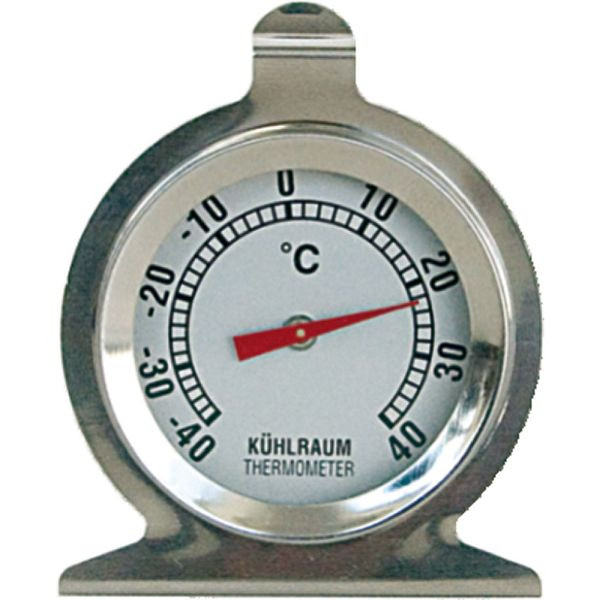 Thermomètre de réfrigérateur Stalgast, plage de température -40 °C à 40 °C, KK1901001