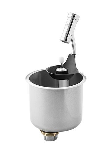 Lölsberg i.ScoopShower Comfort Silver Système de douche doseur WATERSTOP Round D (version encastrable), 926 020D