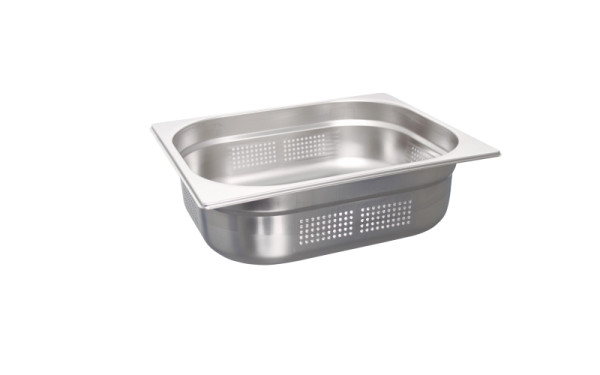 Récipient Schneider GN inox, version perforée, GN1/2 265x325x100 mm, 5,5 L, 530321