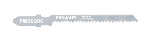 Lame de scie sauteuse Projahn PW5020C 50x2 mm UE 5, 63127