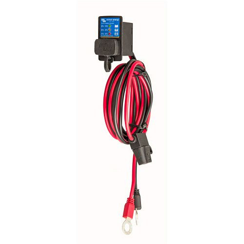 Panneau indicateur de batterie Victron Energy (connecteur à œillet M8 / fusible ATO 30 A), 8-67-011355, BPC900110114