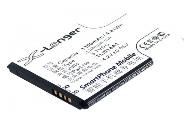 Batterie AGI compatible avec ALCATEL ONE TOUCH 5020D, 12588