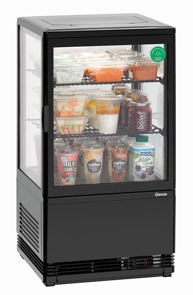 Mini vitrine réfrigérée Bartscher 58L-SW, 700358G
