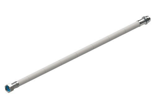 Tuyau B-SAFETY pour douche corporelle, longueur 700 mm, accès écrou-raccord G3/4" droit avec joint plat, 306275