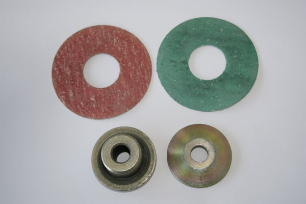 Paire de brides ELMAG Ø 53 mm n° 3+6 pour DSM 150, DSM 200/150 WTN et EUROGRIND 150+175 arbre 14mm, 9601116