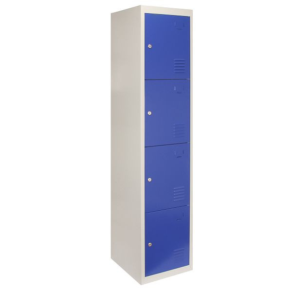 KuKoo casier casier 4 portes, bleu, 23981