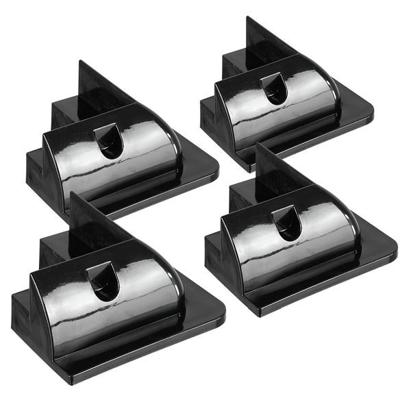 Offgridtec Jeu de profilés d'angle ABS robuste noir 150x150mm, 8-01-010860
