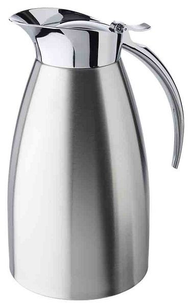 Pichet isotherme APS -ADVANCED-, Ø 13 cm, hauteur : 23,5 cm, 1,5 litre, inox 18/8, mat, double paroi, automatique d'une seule main, 10924