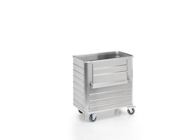 Chariot de transport Gmöhling avec couvercle et paroi latérale rabattable G®-TRANS D 3508 / 360, 355 l, 220350831