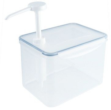 Distributeur Contacto 3,9 l, carré, 1324/390