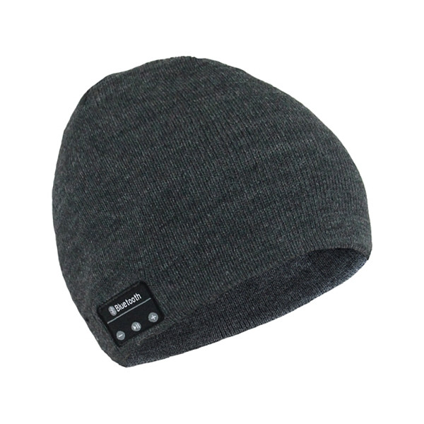 Chapeau XORO gris, Bonnet basique Bluetooth, UE: 10 pièces, DIG200104