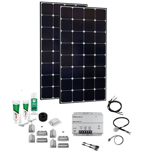 Phaesun SPR Kit Caravane Solaire Peak MPPT DUO 240 W / 12V, 600437