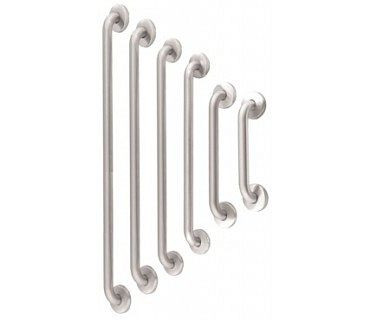 Barre d'appui KEMMLIT, acier inoxydable, acier inoxydable mat, 1200 mm, 251.780