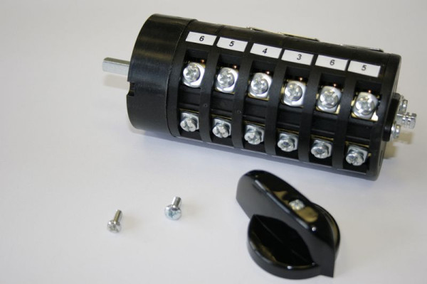 ELMAG interrupteur 1-6 étapes 20 A CM 26 inclus, bouton interrupteur D.34 pour EUROSTART 1300, 9505351
