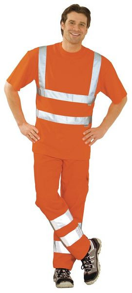 T-shirt haute visibilité Planam, uni orange, taille S, 2095044