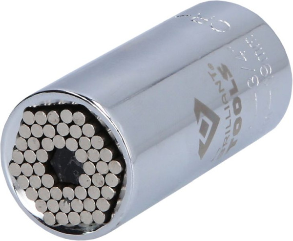 Brilliant Tools Douille universelle 3/8", 7 - 19 mm, BT021899