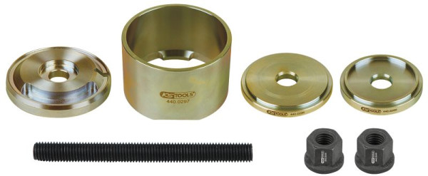 KS Tools Jeu d'outils pour roulements silencieux, 7 pièces, pour Volkswagen/Audi/Seat/Skoda, 440.0295