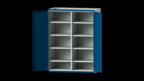 Etablis ANKE, armoire pour charges lourdes, modèle 401, 1485 x 690 x 1950 mm, RAL 7035/5010, 621.091