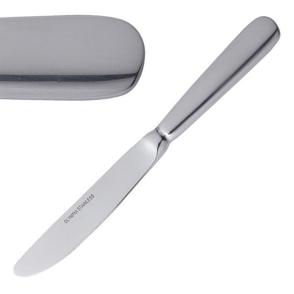 Couteau à dessert baguette OLYMPIA, lot de 12, D596