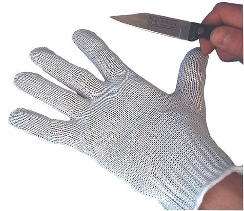 Gant de boucher Berger & Schröter en tissu plastique inox, 30328