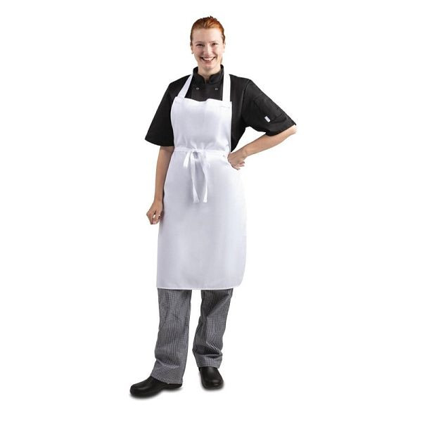 Whites tablier bavette, blanc, A521