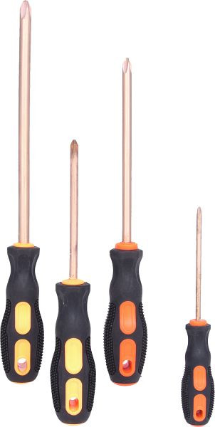 KS Tools BERYLLIUMplus jeu de tournevis, 4 pièces, 962.0808