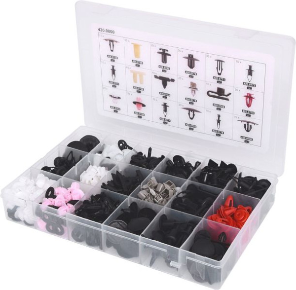 Jeu de clips de fixation KS Tools pour Toyota/Lexus, 360 pièces, 420.0800