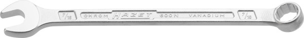 Clé mixte Hazet, profil extérieur double hexagonal, 7/16", 600NA-7/16